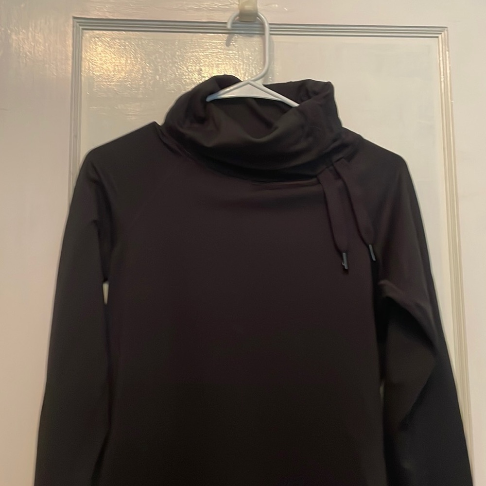 Nike Pro fitted Black high collar sweater!!